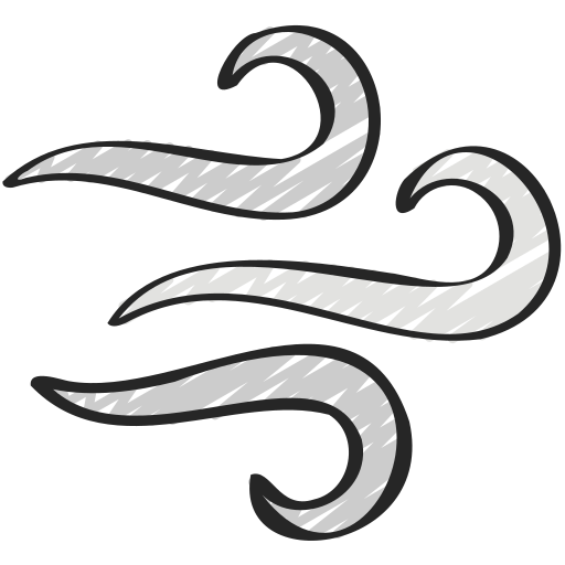 l'élément de l'air est important dans la pratique. souffle, respiration